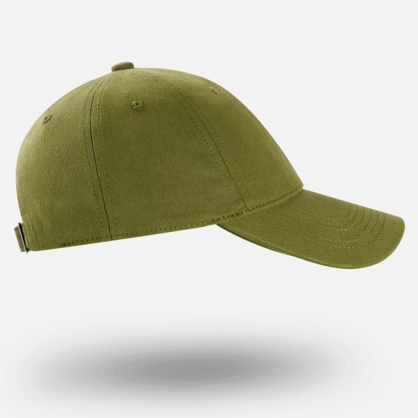 NAWOCHSE Baseball Cap Unisex Cotton Adjustable Original Classic Unstructured Plain Golf Dad Hat Olive - Image 4